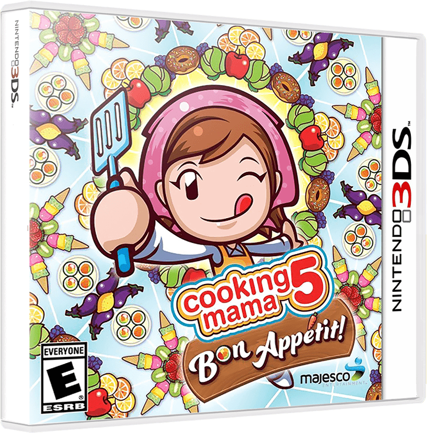 Cooking Mama 5: Bon Appetit box art for Nintendo 3DS